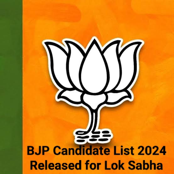 BJP Candidate List 2024