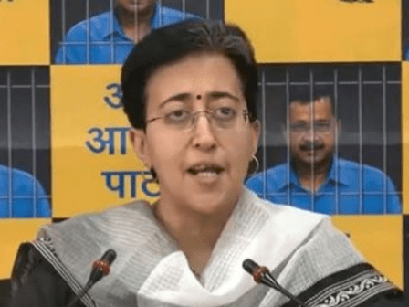 AAP Leader Atishi in Press Conference