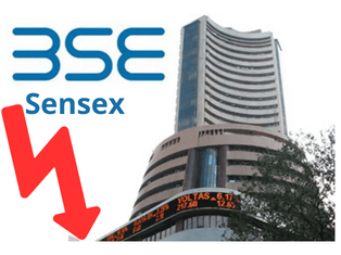 BSE Sensex Down