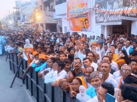 Modi-Yogi road show in Bareilly increases the troubles of local residents