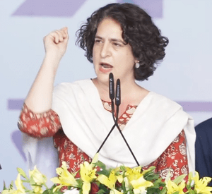 Priyanka Gandhi in Delhi Mega Rally