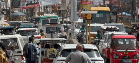 Road Jam in Bareilly