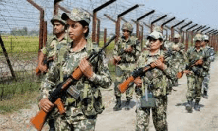 BSF Lady Constables in uniform