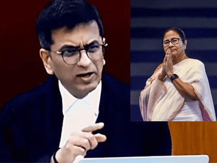 CJI DY Chandrachud and Mamata Banerjee