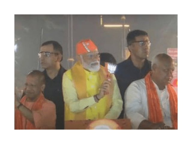 PM Modi Road Show in Ayodhya