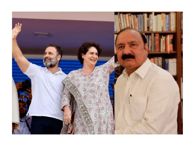 Rahul Gandhi, Priyanka Gandhi and KL Sharma